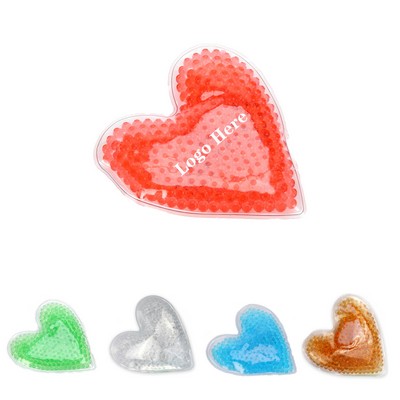 Heart Shape Gel Bead Hot/Cold Pack