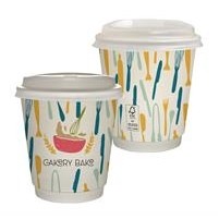 10 oz. Full Color Insulated Paper Cup With Lid