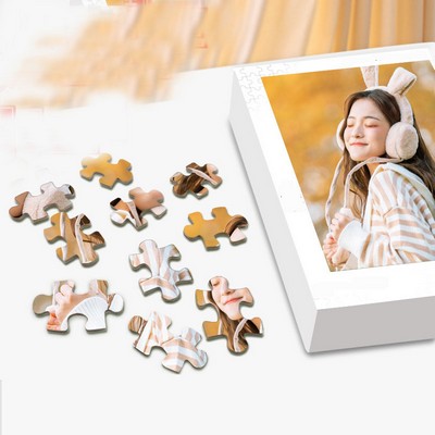 4''x6''Custom Jigsaw Puzzle and Box (12 Piece )