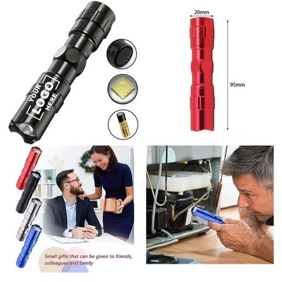 Compact Tactical LED Flashlight