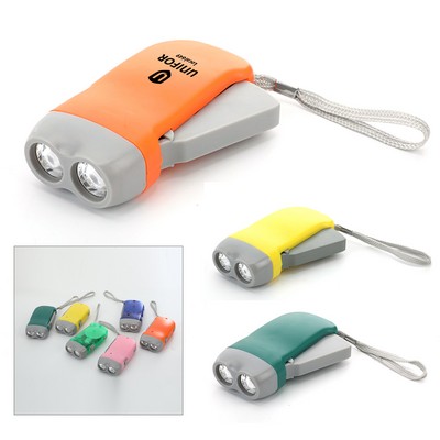 Hand Crank Emergency Flashlight