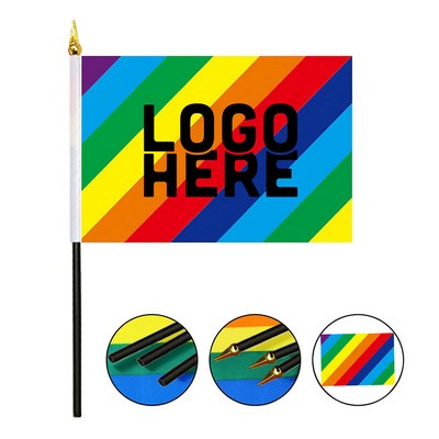 LGBT Handheld Stick Flag