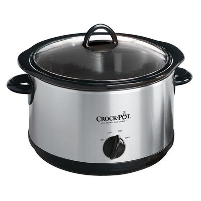 Crock-Pot® 4.5-Quart Manual Slow Cooker, Silver