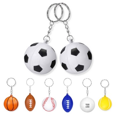 Sports Ball Key Chain