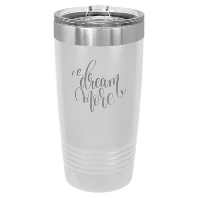 White Polar Camel Ringneck 20 oz Tumbler w/Slider Lid