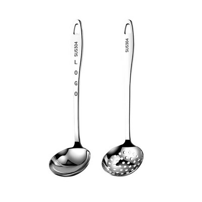 The 304 Stainless Steel Thick Long Handled Spoon