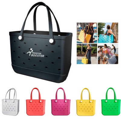 Waterproof Washable Tip Proof Durable Open Tote Bag