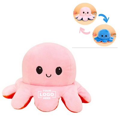 Reversible Octopus Plush Toy