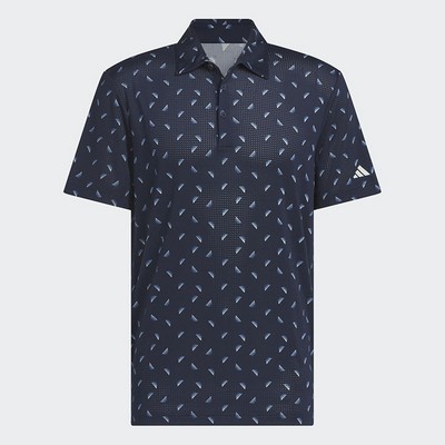 adidas Ultimate365 Printed Slice Mesh Polo