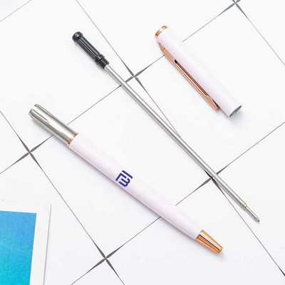 Colorful Slim Metal Twist Pen