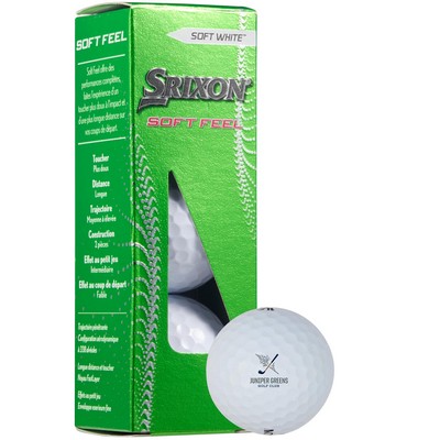 Srixon Soft Feel Golf Balls - 3 Pack