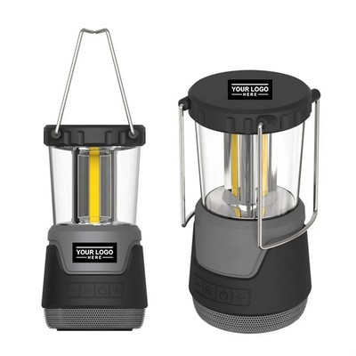 Bluetooth Speaker Lantern with Wireless Charger Feature