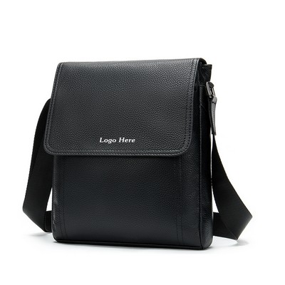 Leather Messenger Bag