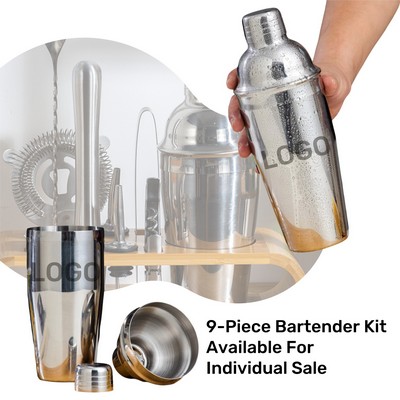 9-Piece Bartender Kit (Available For Individual Sale)