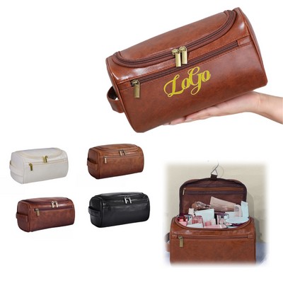 PU Leather Waterproof Storage Bag