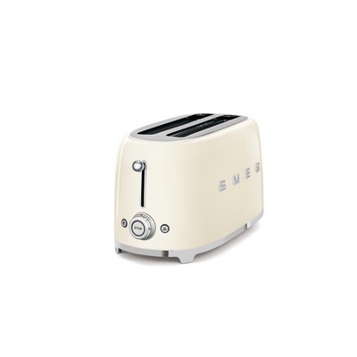 Smeg 50's Retro Style 2 Slot 4 Slice Toaster Cream