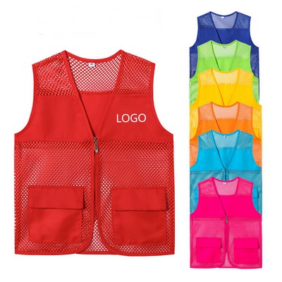 Polyester Breathable Mesh Vest