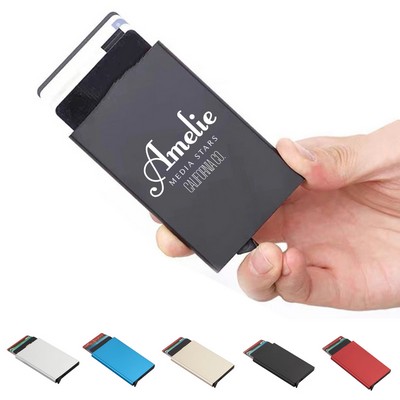 Automatic Pop-Up Rfid Business Card Case