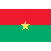 4'x6' Burkina Faso U.N. Nylon Outdoor Flag - Style B