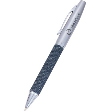 Executive Ballpoint Pen with Denim Barrel