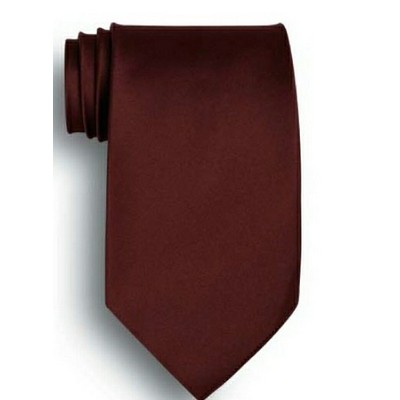 Maroon Silk Tie