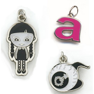 Economical Iron Soft Enamel Charm (Up to 3/4")