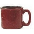 15 Oz. Burgundy Red Santa Fe Camp Fire Mug