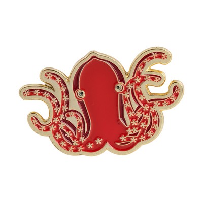 1.5" Lapel Pin - Soft Enamel