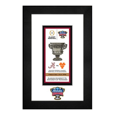 Custom Commemorative Ticket Frame