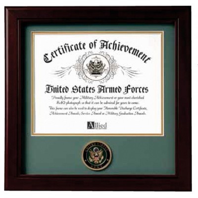 Navy Certificate of Achievement Picture Frame (12"x12")