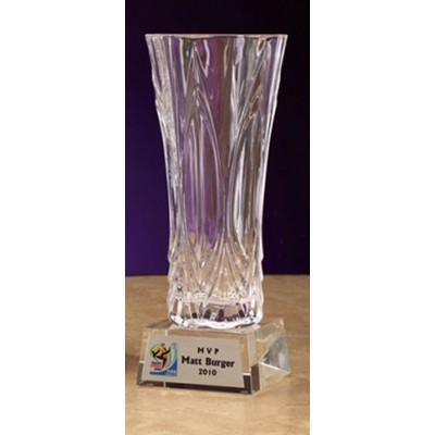 10" Chatalle Crystal Vase