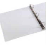 1 ½" Clear 3-Ring Binder