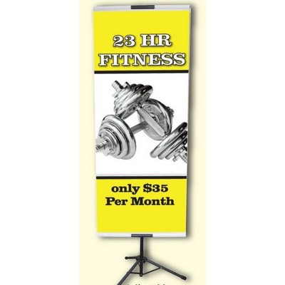 Value Banner Stand Replacement Banner (2' x 5')