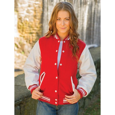 The Custom Ladies-Fit Varsity Jacket