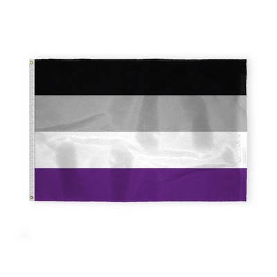 A-Sexual Flag 4'X6'