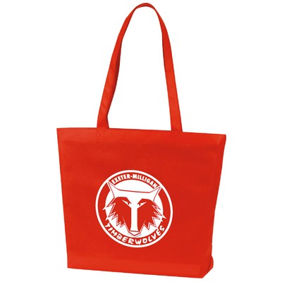 Promo Jumbo Shopping Tote - Red