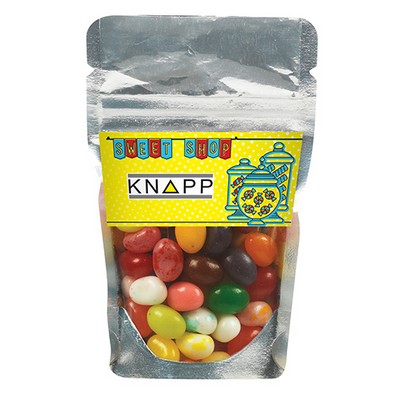 Resealable Clear Pouch w/ Jelly Belly® Jelly Beans