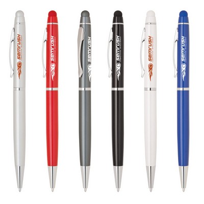 Mathew Twist Action Aluminum Stylus Pen