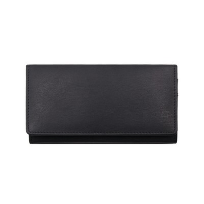 Ashlin® Designer Clareta Ladies Organizer Wallet w/iPhone® Pocket