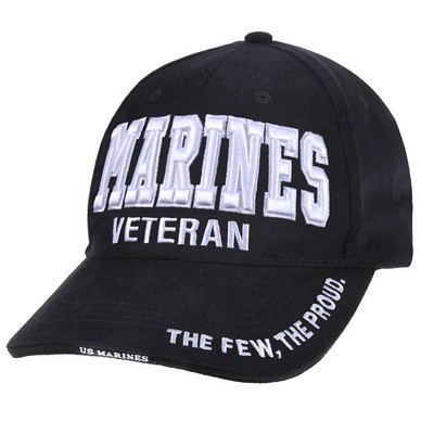 Marines Veteran Deluxe Low Profile Cap