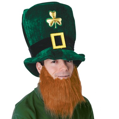 Plush Leprechaun Hat w/ Beard