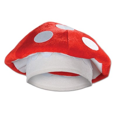 Plush Mushroom Hat