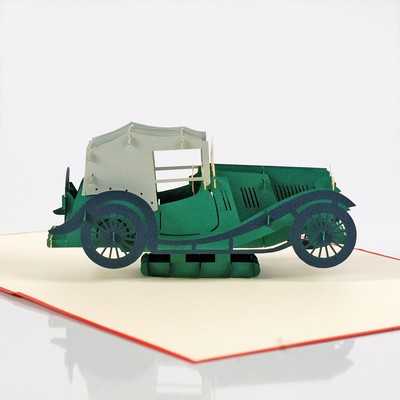 Pop up Card Car Design