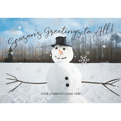 Mr. Frosty Holiday Greeting Cards