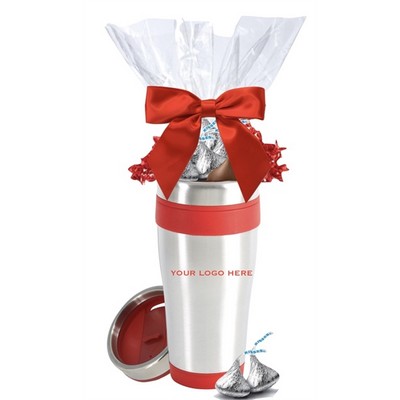 Holiday Hershey Kisses Gift Tumbler