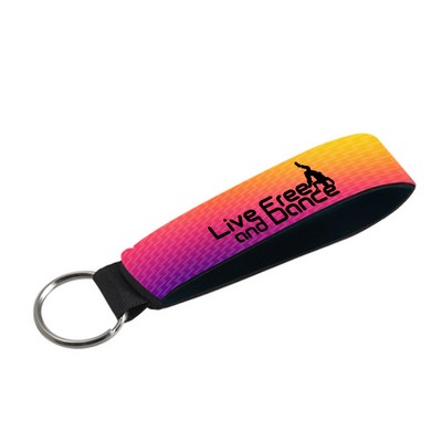 Neoprene Wristband Key Chain