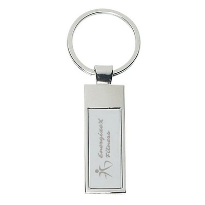 Rectangle Metal Key Tag