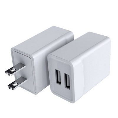 2.1A Dual USB Charger w/ETL Certification