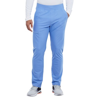 Cherokee - Form - Men's Faux Front Fly Tapered Leg Pull-on Pant