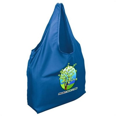 Foldable Rpet Grocery Tote Bag - Digital